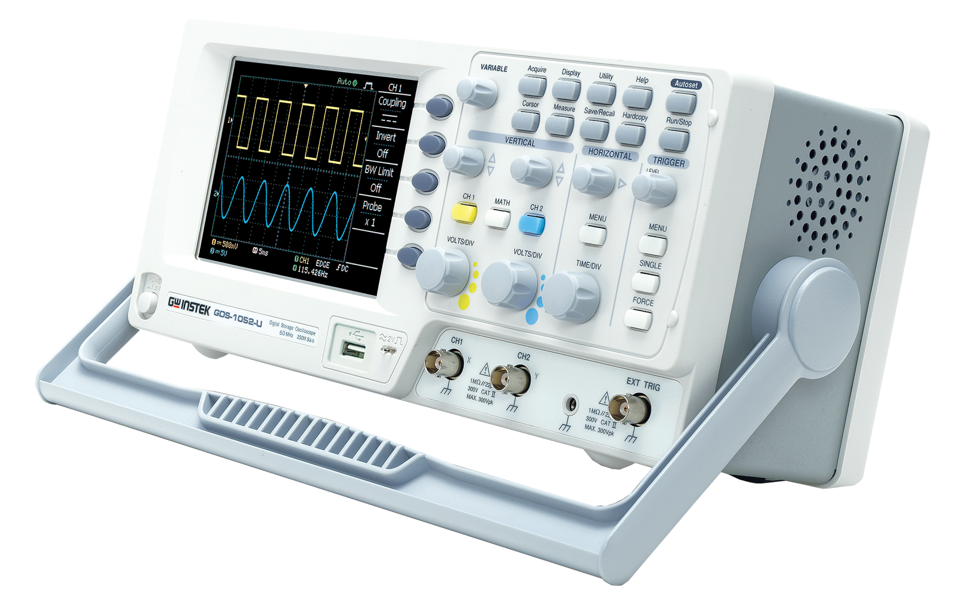 Osciloscópio de armazenamento digital da série GDS